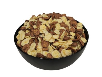 Cornflakes v bielej a mliečnej čokoláde 500g