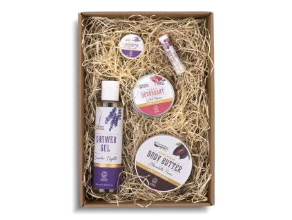 Darčeková sada bio kozmetiky Wooden Spoon ECO CERT Cosmos Organic