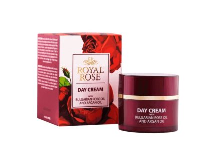 Denný krém s ružovým a argánovým olejom Royal Rose 50 ml krém