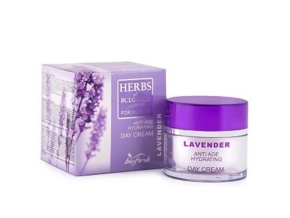 Denný pleťový krém proti starnutiu z levandule Lavender 50ml