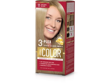 Farba na vlasy - prírodný blond č.11 Aroma Color blond