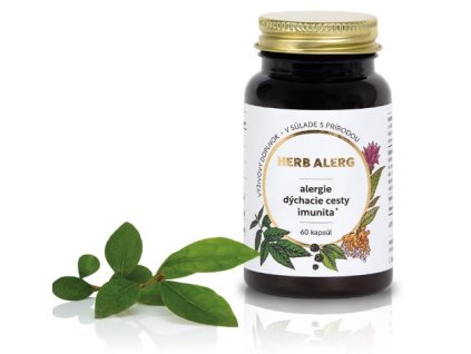Herb Alerg 60 kapsúl - alergie, histamínová intolerancia, senná nádcha