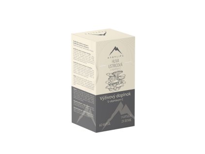 Hliva Ustricová s Vitamínom C Hrotlife 60 cps kapsule