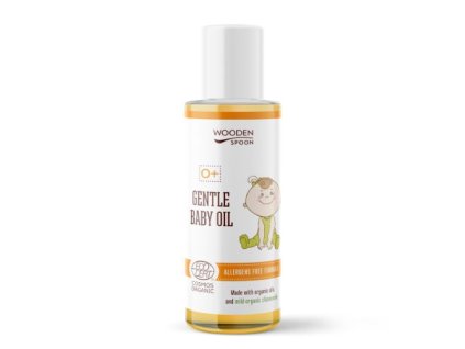 Jemný detský olej Wooden Spoon 10ml ECO CERT Cosmos Organic