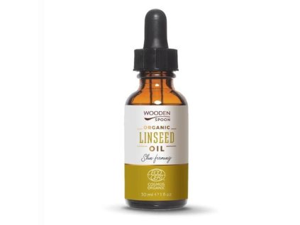 Ľanový olej Wooden Spoon 30 ml VEGAN