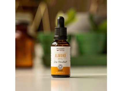 Mandľový olej Wooden Spoon 30 ml VEGAN