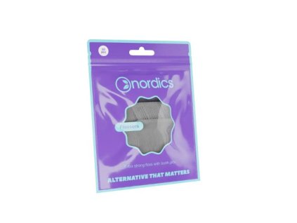 Medzizubná kefka so špicatým koncom z plastu 30ks Nordics ECO CERT Cosmos Organic