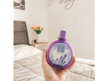 Morská kúpeľová soľ z levandule Lavender 360g normálna