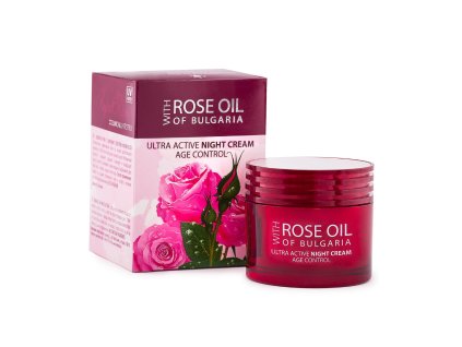 Nočný pleťový krém s ružovým olejom Regina Roses 50 ml krém