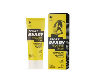 Opaľovací krém s vitamínom E a panthenolom SPF 30 Sport Ready 75ml krém