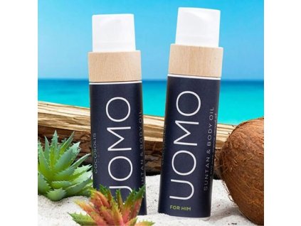 Opaľovací olej Uomo pre mužov bez SPF Cocosolis Organic 110ml olej
