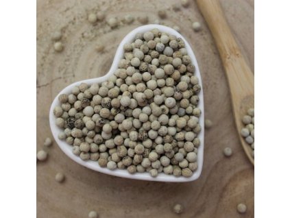 Piepor biely, korenie biele - celé - Piper nigrum - Fructus piperi 250 g