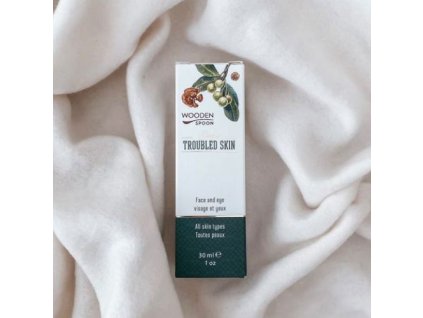 Sérum na problematickú pleť s tamanovým a marulovým olejom WoodenSpoon 30ml VEGAN