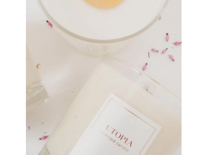 Sójová vonná sviečka Utopia Wooden Spoon 200g