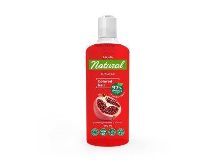 Šampón na farbené vlasy Granátové jablko Aroma 400 ml tekutá