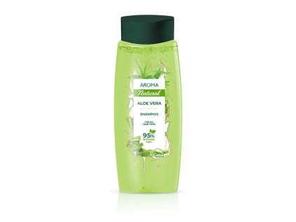 Šampón na všetky typy vlasov Aloe Vera Aroma s pumpičkou 900 ml tekutá