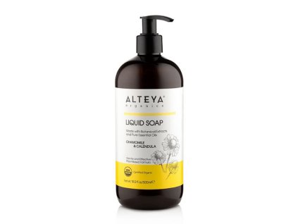 Tekuté mydlo Harmanček a Nechtík Alteya Organics 250 ml USDA ORGANIC