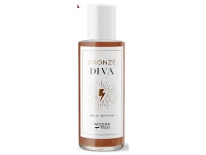 Trblietavý suchý olej Bronze Diva Wooden Spoon 100ml ECO