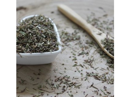 Tymián obyčajný - vňať narezaná - Thymus vulgaris - Herba thymi vulgaris 1000 g