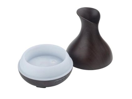 Ultrazvukový difuzér pre esenciálne oleje kvapka tmavá Bioruža 550ml