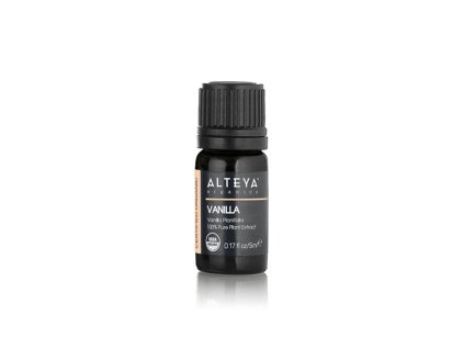 Vanilkový olej 100% Alteya Organics 5 ml ukľudňujúci