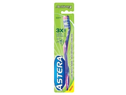 Zubná kefka Astera Active 3 soft AROMA soft