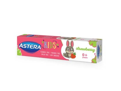 Zubná pasta 0+ Jahoda Astera KIDS Aroma 50 ml Fluorid free