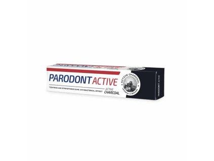 Zubná pasta Charcoal Parodont Active 75 ml svieža