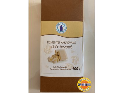 482 biela potahova masa s prirodnym kakaovym maslom 100g