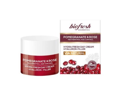 Denný pleťový krém Hyaluron-filler Pomegranate & Rose 50ml krém