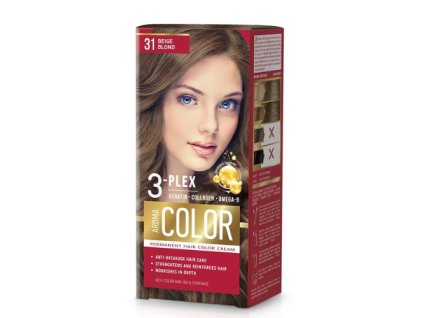 Farba na vlasy - béžová blond č. 31 Aroma Color blond