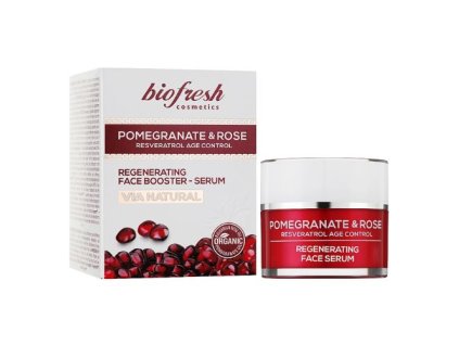 Regeneračné pleťové sérum Pomegranate & Rose 30ml