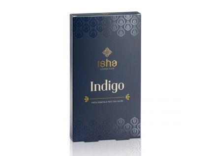 ISHA Indigo 100% čistý prášok: rastlinná farba na tmavé tóny