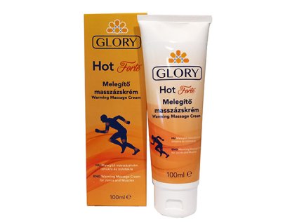 GLORY Hot Forte hrejivý masážny krém 100ml