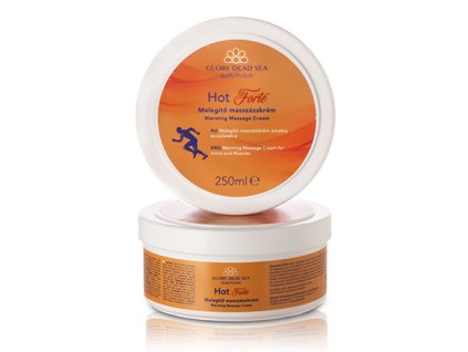 GLORY Hot Forte hrejivý masážny krém 250ml