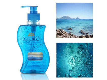 GLORY tekuté mydlo a sprchový gél s morskou vôňou 500 ml