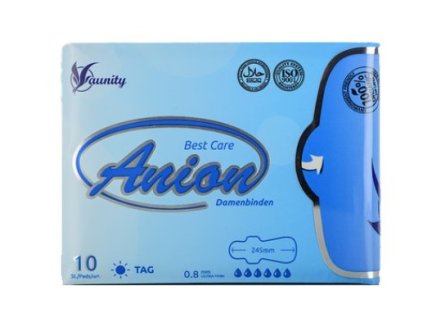 Aunity aniónové vložky Denné 10 ks