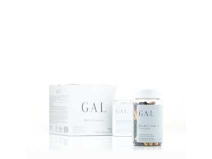 GAL+ Multivitamín 30+30 kapsúl a 128,1g prášku