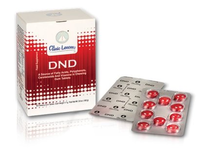 Dr. Nona DND – tabletka vo forme žuvačky 60kapsúl - vyčerpanie