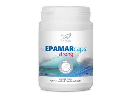 Finclub Epamarcaps Strong NEW 60 kapsúl – rybí olej + vitamin E