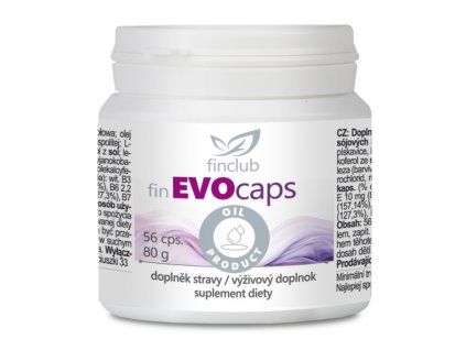 Finclub Evocaps 56 kapsúl – Krásne vlasy aj pokožka