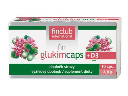 Finclub Glukimcaps+D3 10 kapsúl