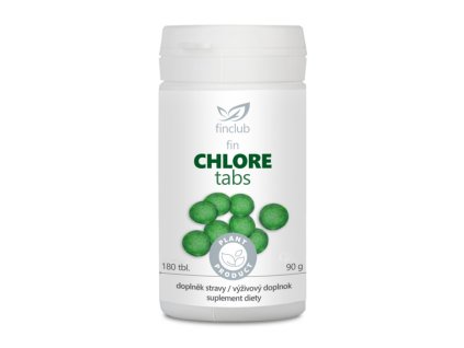 Finclub Chloretabs (180 tbl) – Obsahuje sladkovodnú riasu chlorella pyrenoidosa