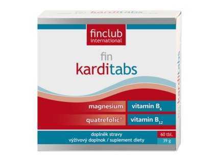 Finclub Karditabs NEW 60 tabliet
