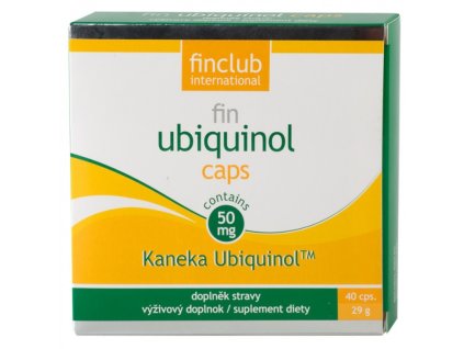 Finclub Ubiquinol caps 40 kapsúl