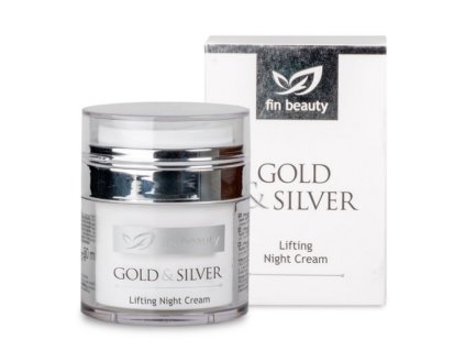 Finclub Liftingový nočný krém so zlatom a striebrom GOLD & SILVER 50 ml