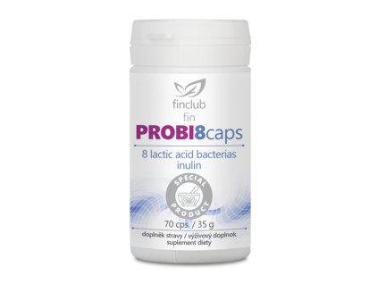 Finclub Probi8caps 70 kapsúl – Trávenie bez problémov