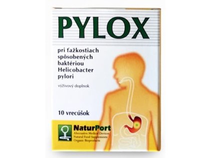 Pylox - Helicobacter Pylori 10 vrecúšok