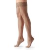 Kompresne stehenné pančuchy 70 DEN tmavohnedé