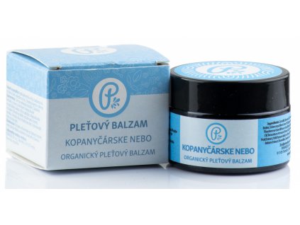 KOPANYČÁRSKE NEBO – organický luxusný pleťový balzam 30,15ml